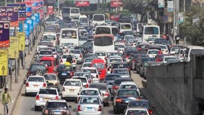 النشرة المرورية ليوم الاثنين لشوارع القاهرة والجيزة