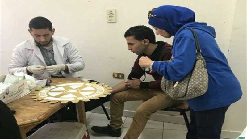 قافلة طبية للروتاري