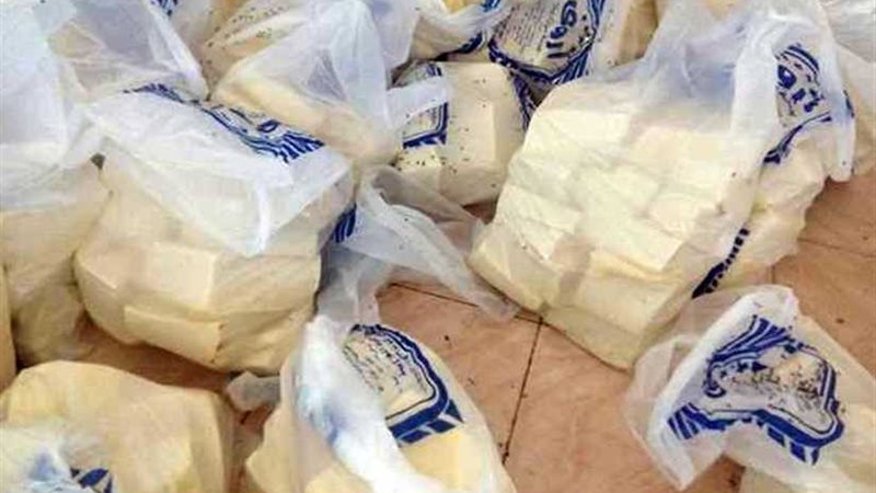 ضبط طن و450 كجم من