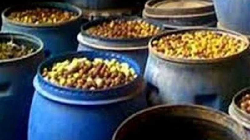 ضبط 7 أطنان مخللات