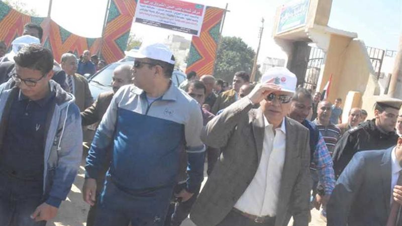 ماراثون وحملة تشجير