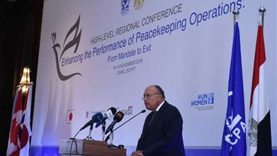 شكري: أمن وسلم وتنمية الدول الإفريقية أولوياتنا خلال رئاسة مصر للاتحاد الإفريقي