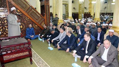 بني سويف تحتفل بذكرى المولد النبوي الشريف بمسجد السيدة حورية