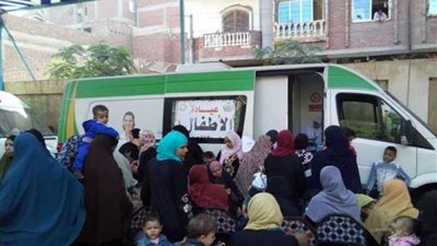 الكشف الطبي على 1911 مريضًا خلال قافلة طبية بالدقهلية