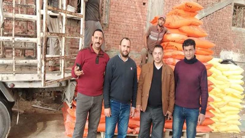 ضبط 18 طن أسمدة زراعية