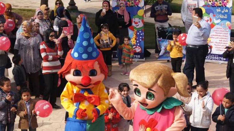 احتفال حضانة مكتبة