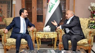 عبدالمهدي والحلبوسي يبحثان تشكيل الحكومة العراقية وأزمة السيول