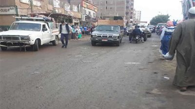 بالصور.. برق ورعد وأمطار غزيرة تتساقط على القليوبية