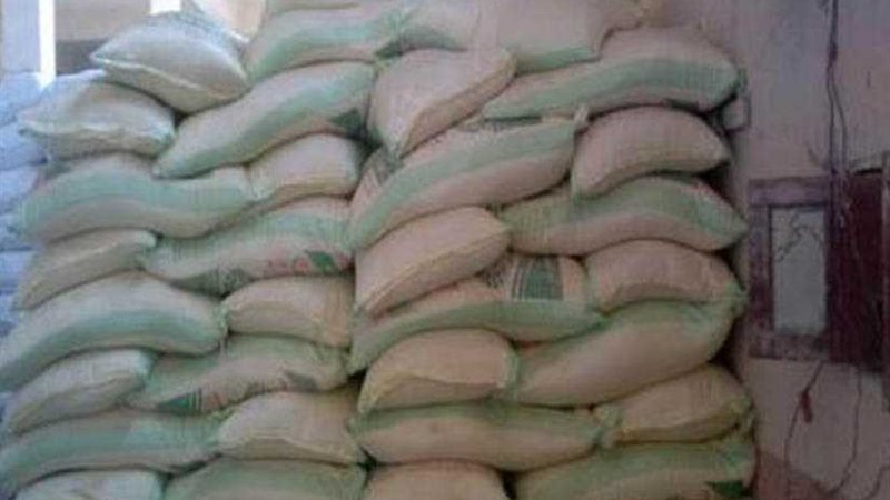 ضبط 15 طن أرز لحبسها