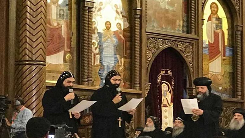 البابا تواضروس يترأس