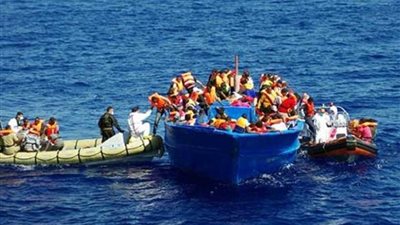 إنقاذ 27 مهاجرًا غير شرعي شمال شرق مدينة الخمس غرب ليبيا