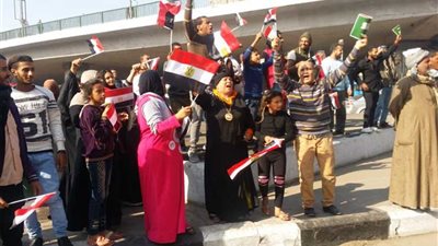 بالصور والفيديو.. مظاهرات حب مصرية للسعودية ترحب بولي العهد