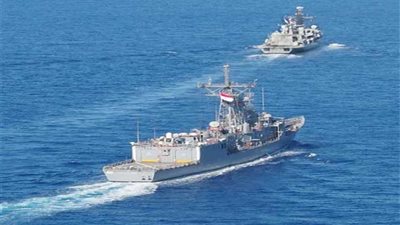 القوات البحرية المصرية والإسبانية تنفذان تدريبا بحريا بالبحرالمتوسط