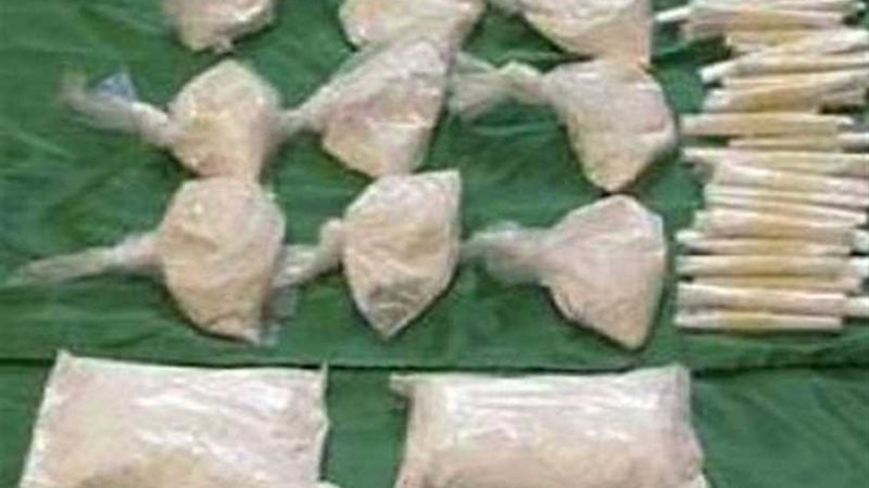 سقوط طاطا بحوزته