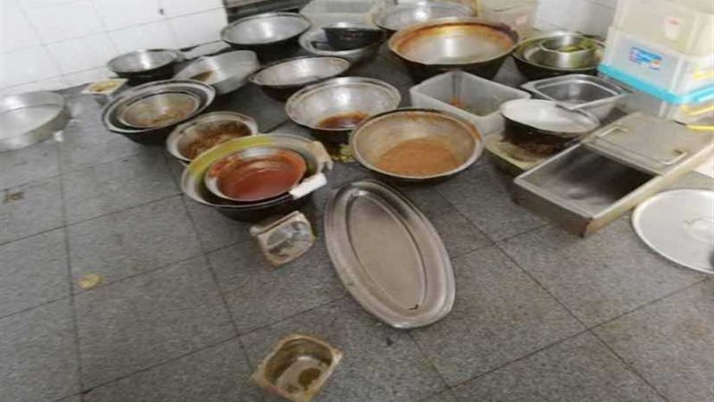 مداهمة محل سمك شهير