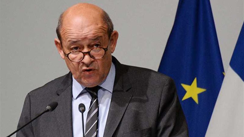 وزير الخارجية الفرنسي