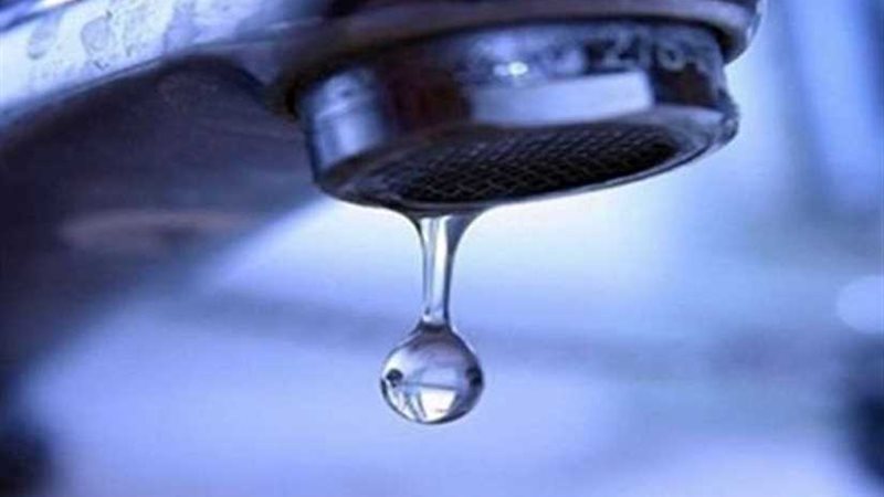 قطع المياه عن مناطق