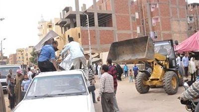 رفع وإزالة 3771 إشغال طريق في حملة بالبحيرة