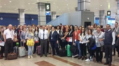 مطار الغردقة الدولي يستقبل 148 رئيس شركة سياحية من رومانيا