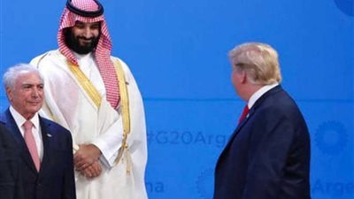 ترامب تبادل عبارات ودية مع ولي العهد السعودي