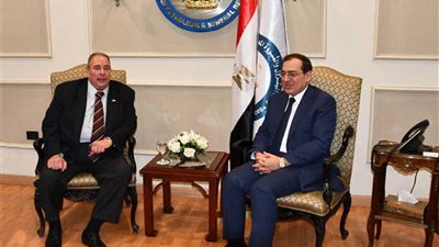 وزير البترول والسفير الروماني يبحثان التعاون المشترك