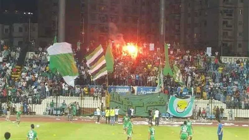 ضبط مشعلي الشماريخ