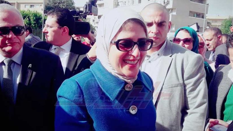 وزيرة الصحة تتفقد