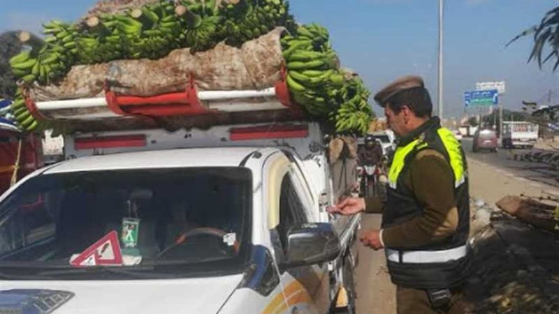 حملات مرورية للحمولات