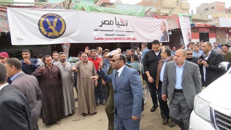 اللواء حسونة  يتفقد