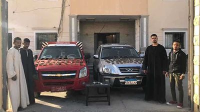 القبض على 4 مسجلين بحوزتهم 90 طربة حشيش بالمنيا