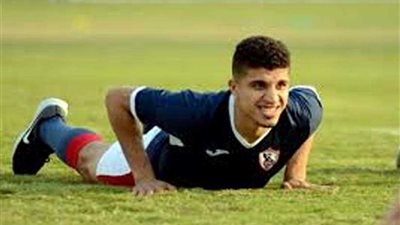 برنامج تأهيلي لمحمد عبد الغني في مران الزمالك