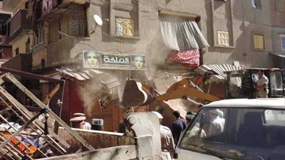 رفع وإزالة 1334 إشغال طريق في حملة مكبرة بالبحيرة