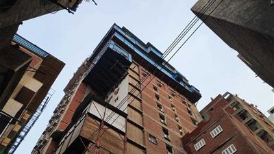 طوابق طائرة بفندق تثير ذعر أهالي طنطا