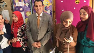 نائب رئيس جامعة أسيوط في جولة تفقدية داخل المدينة الجامعية للطالبات