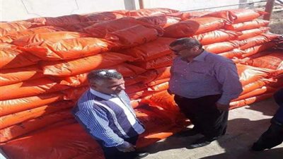 ضبط 20 طن أسمدة في حملة بالبحيرة