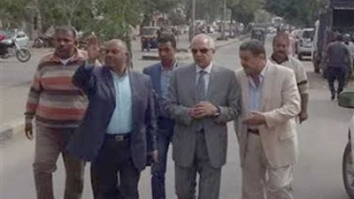 محافظ الجيزة يتابع الإزالات بطلعت حرب