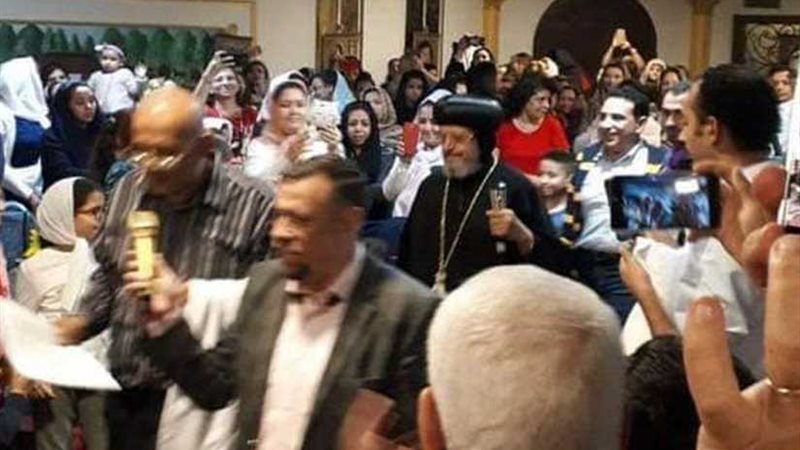 أول قداس مسيحي في