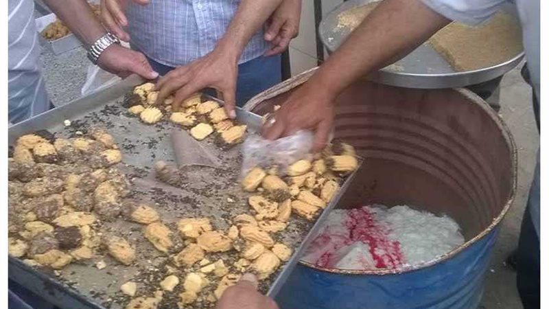 إعدام مواد غذائية