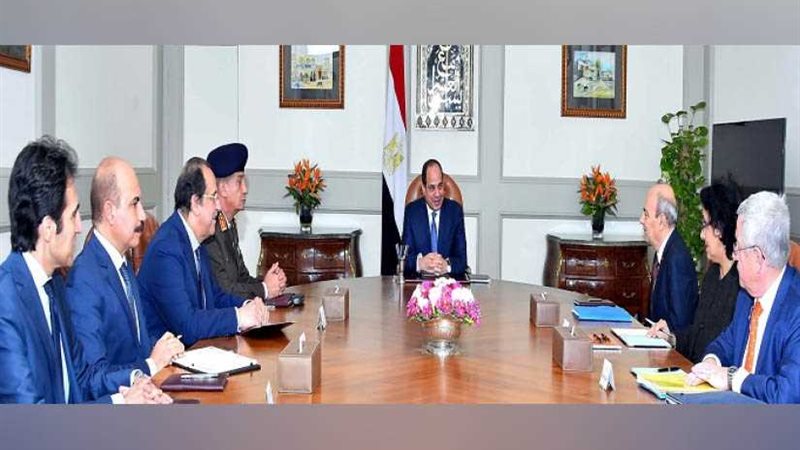 السيسي يشيد بمستوى