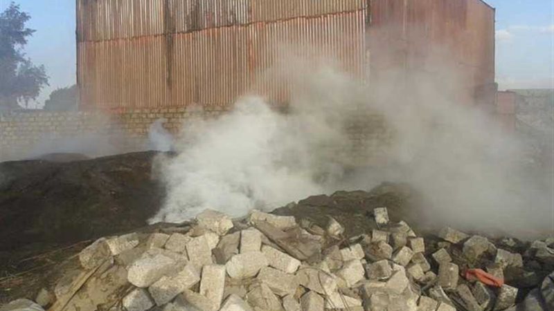 إزالة وغلق 3 مكامير