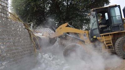 المنيا تزيل التعديات على 551 فدانا من الأراضي الزراعية الخاصة