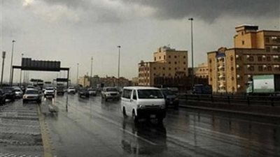 طقس سئ وسقوط أمطار غزيرة بعدة محافظات