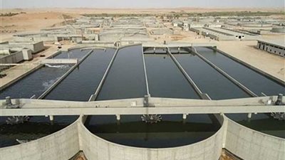 تشغيل محطة الصرف الصحي لــ 3 قرى بأطفيح بتكلفة 435 مليون جنيه