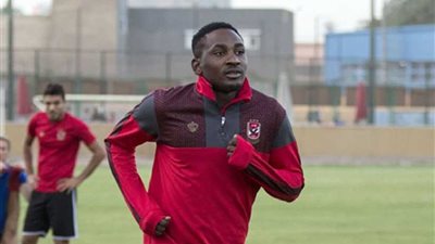 أجايي يعود للتدريبات الجماعية بالأهلي