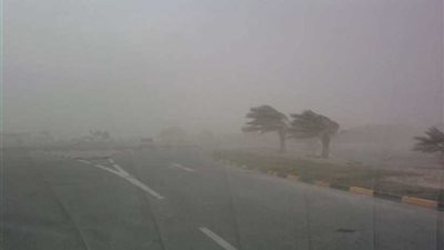 رياح وانخفاض في درجة الحرارة في شمال سيناء