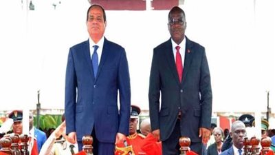 موجز 24 ساعة.. الرئيس السيسي يبحث مع نظيره التنزاني تطورات سد 