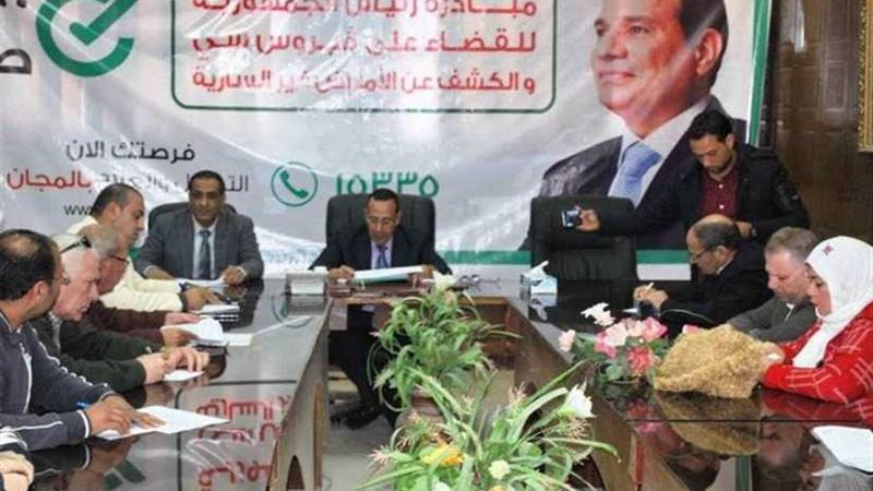 فحص 4116 فردا في