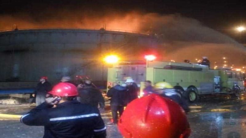 بالصور.. اندلاع حريق