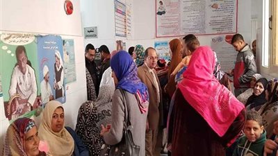وكيل صحة المنوفية يتفقد مراكز ”100 مليون صحة“