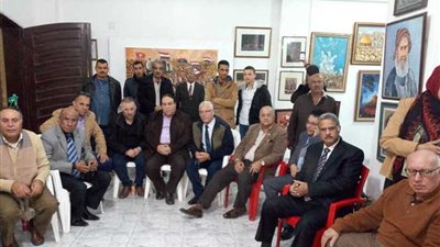 محافظ شمال سيناء يفتتح قاعة البايكة للفنون التشكيلية بالعريش